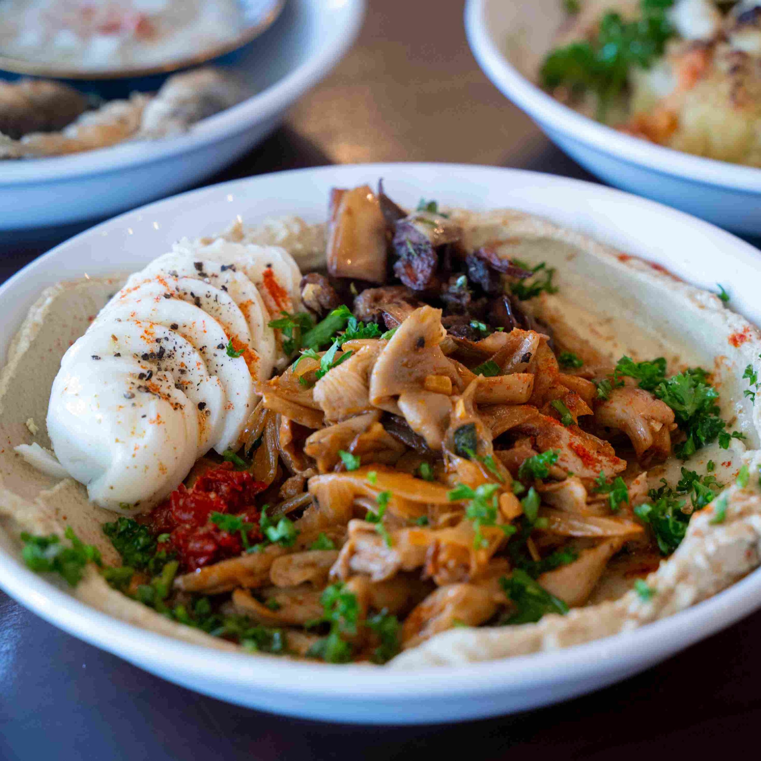 hummus mushroom.