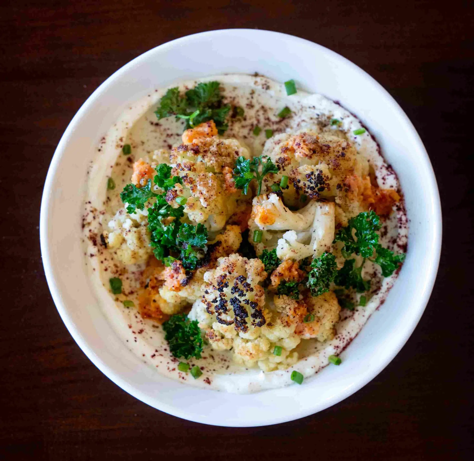 tandoori cauliflower.